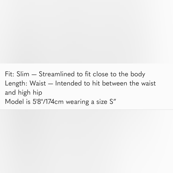 Wilfred Pose Waist Longsleeve Black -S - Picture 11 of 11